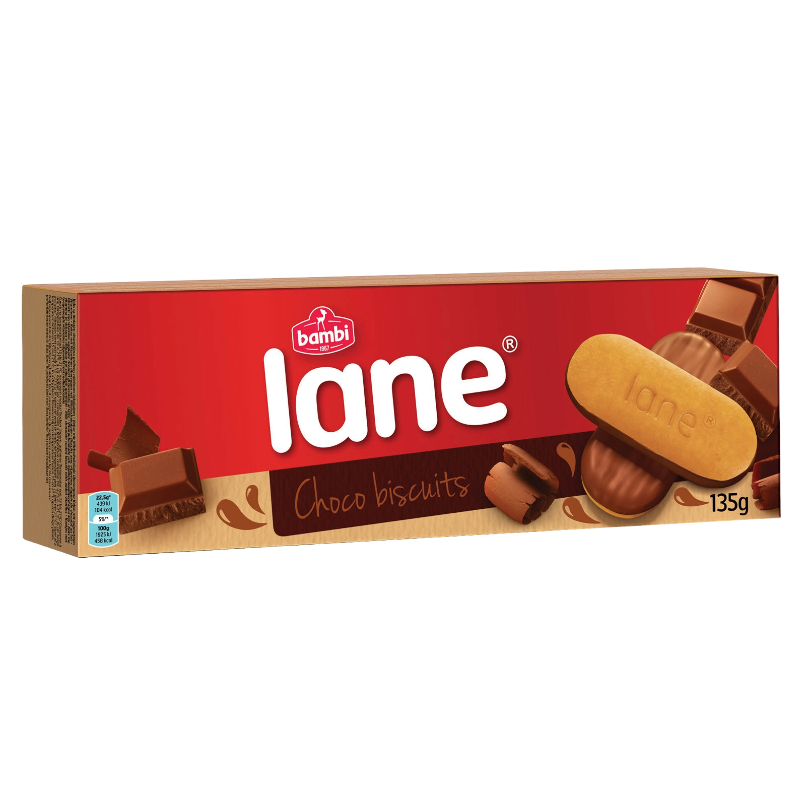 Lane choco biscuit 135g